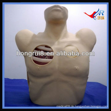 ISO Pleural Drainage Manikin, Pneumothorax Dekompression, Brustentwässerung